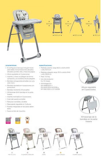 Trona Multiply 6 en 1 en 4 modelos - Imagen 2