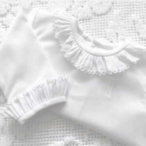 Camisa volante para conjuntitos de punto