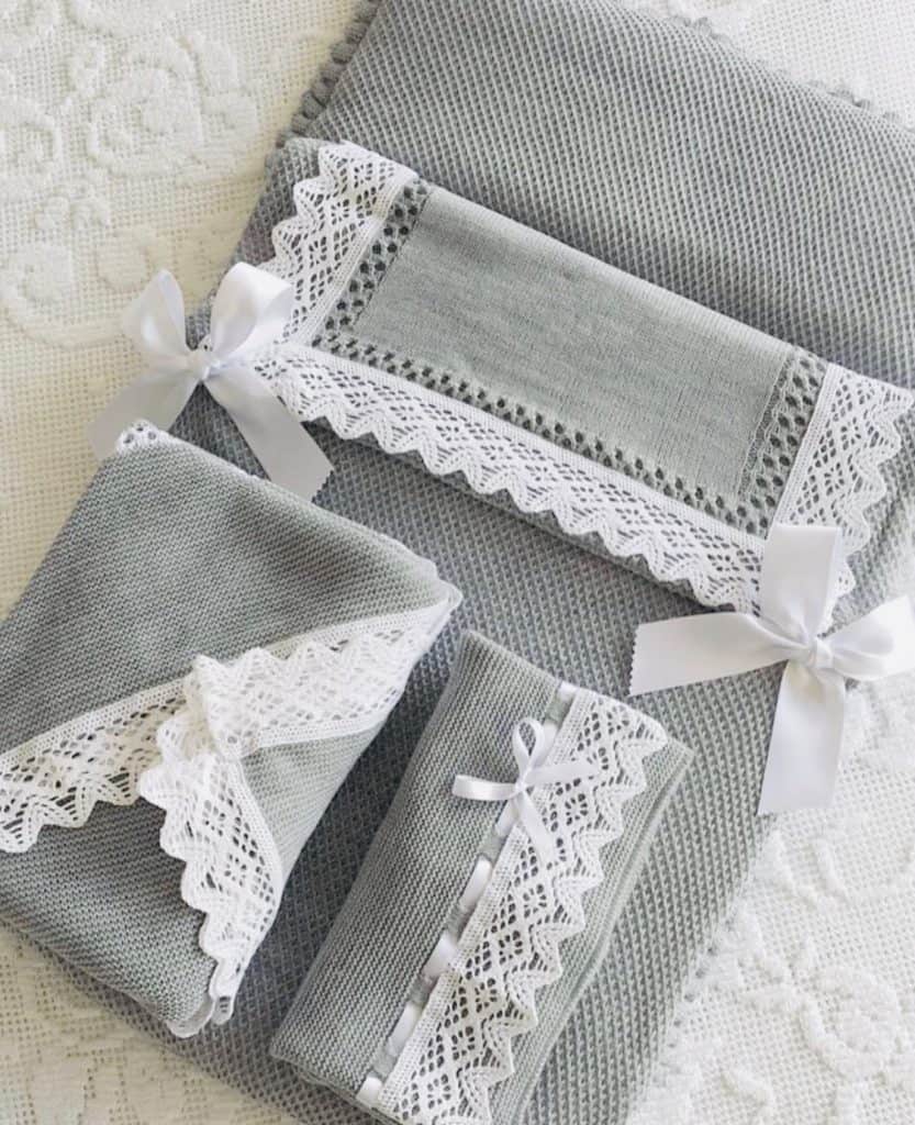 conjunto 3 piezas gris blanco - Imagen 3