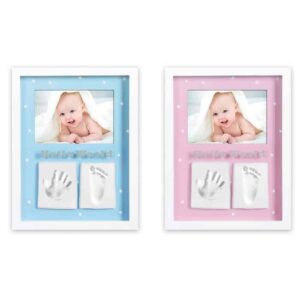 marco huellas reversible portafotos