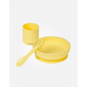 vajilla alimentacion ventosa amarillo