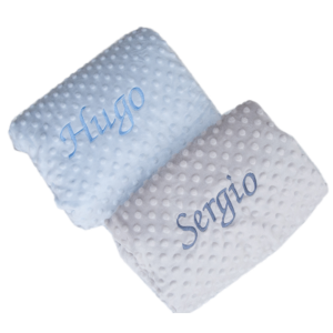 Manta Polar bordada varios colores