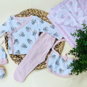 pack de nacimiento 5 pzas Disney Rosaa