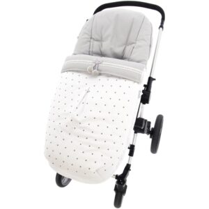 Saco de silla universal 783 algodón punto blanco gris