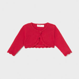Rebeca tricot roja ecofriends