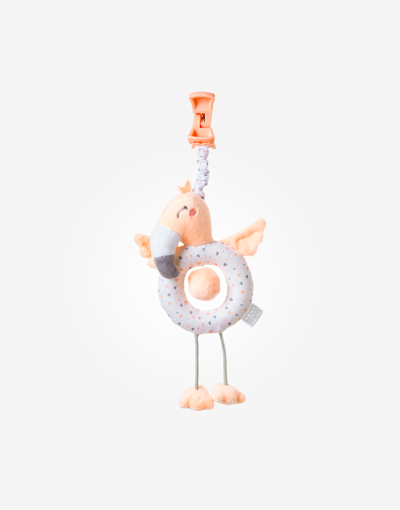 Sonajero saltante con cascabel jungle party - Imagen 2