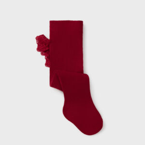 Leotardo volantes recién nacido niña Rojo