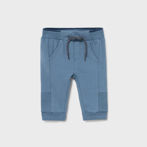 Pantalon largo felpa basico recien nacido Rojo Provenza