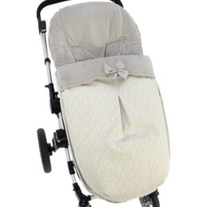 Saco de silla universal Azucena Pelo polar Gris