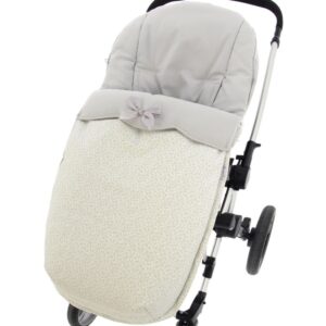 Saco de silla universal Azucena Punto Algodón Gris