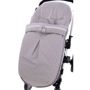 Saco de silla universal Spots Gris pelo polar