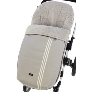 Saco de silla universal md 660P Ecopiel polar pelo gris