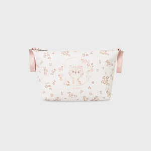 Bolso organizador estampado bebe rosa gato
