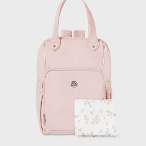Mochila multiusos polipiel mayoral con cambiador Rosa