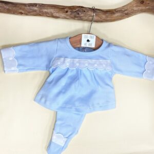 Conjunto 2 piezas Celeste Calamaro 00