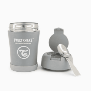 Apto para bebés a partir de 6 meses. No contiene BPA. Mantiene el calor y el frío hasta 10 horas.