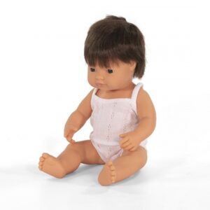 Muñeca Caucásico Moreno 38cm