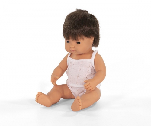 Muñeca Caucásico Moreno 38cm