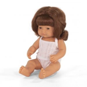 Muñeca caucasica pelirroja 38cm