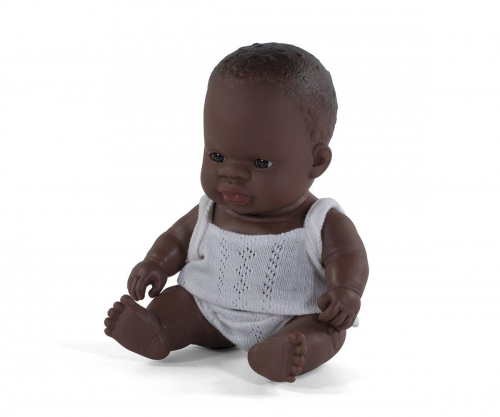 Muñeco bebe Africano 21cm