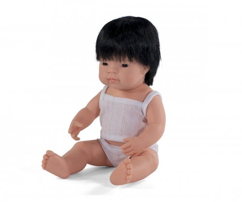 Muñeco bebe asiatico 38cm