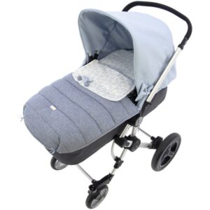 Saco de Coche 3 usos Balancín Celeste empolvado