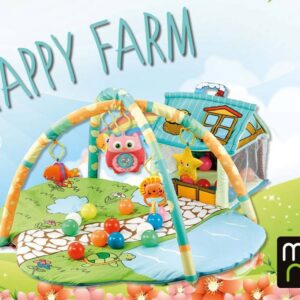 Happy farm mata con casita interactiva