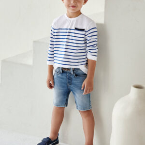 Bermuda soft denim jogger ECOFRIENDS niño
