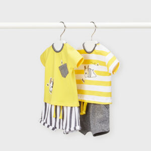 Conjunto 2 piezas a elegir punto ECOFRIENDS recién nacido Energy NB