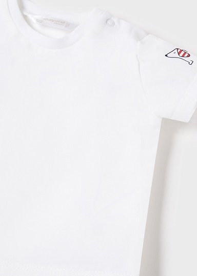 Conjunto 3 piezas peto gorro recién nacido niño Blue NB - Imagen 3