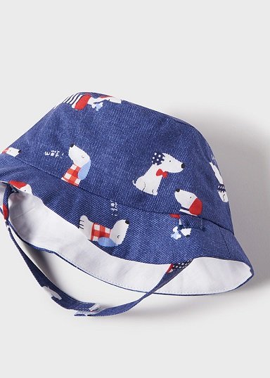 Conjunto 3 piezas peto gorro recién nacido niño Blue NB - Imagen 2