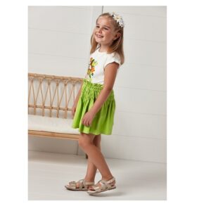 Conjunto falda ECOFRIENDS 3 piezas niña