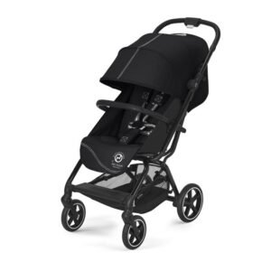 Silla de paseo NEW Eezy S+2 Cybex Moon Black
