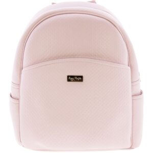 Mochila Md 05 Ecopiel Gofrada Rosa Rosy Fuentes