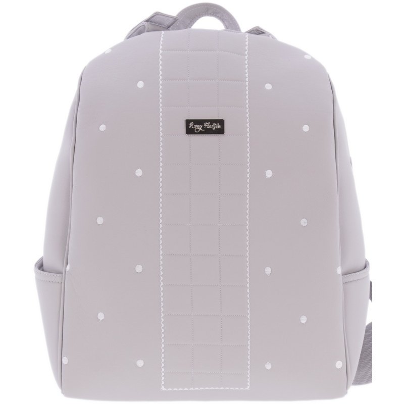 Mochila Md 748 Gris Ecopiel Rosy Fuentes - Imagen 3