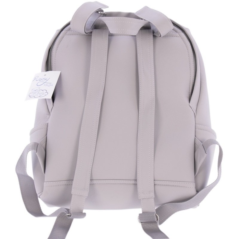 Mochila Md 748 Gris Ecopiel Rosy Fuentes - Imagen 2