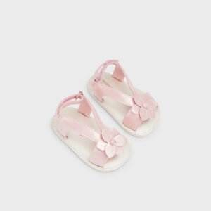 Sandalia flor recién nacida niña Blossom NB