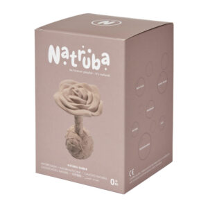 Sonajero Rose caucho natural mordedor