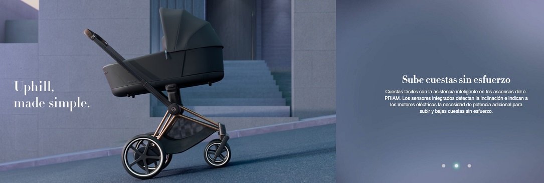 E-Priam Cybex 4 eléctrico inteligente