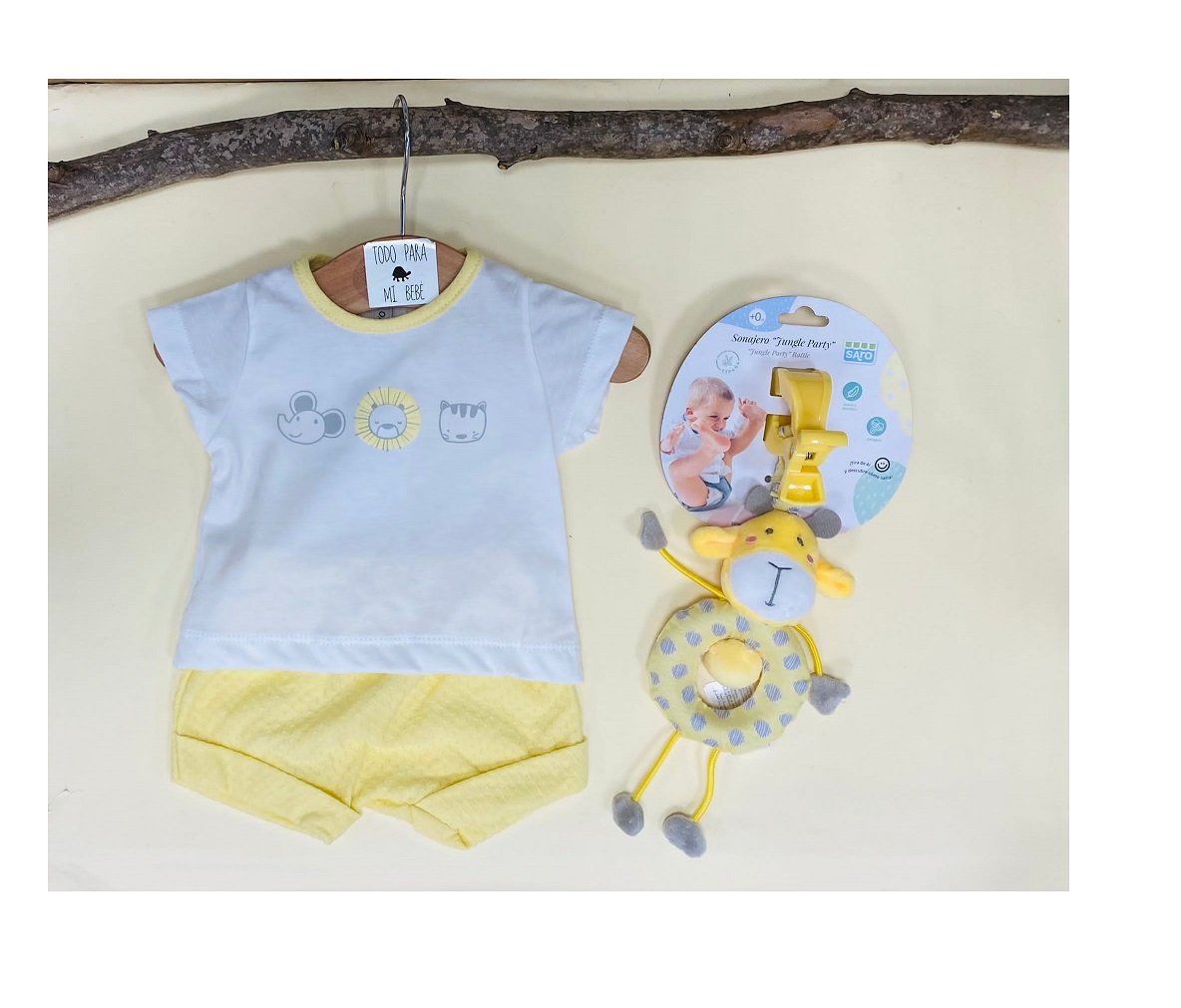 Conjunto 2 piezas cade niño Calamaro 1-12m