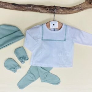 Conjunto polaina Calamaro 00 a 3m