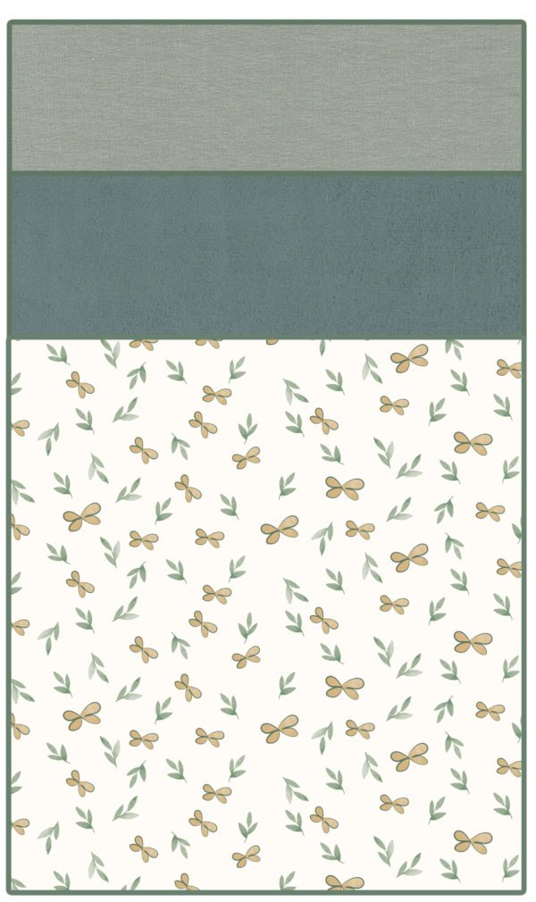 Saco de silla Mariposas con bacpure ecopiel - Imagen 3