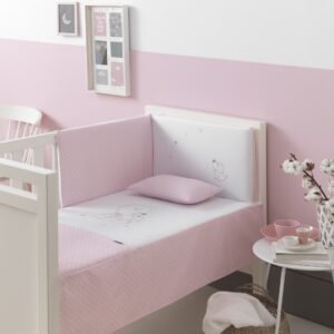 Textil cuna completo Edredon chichonera almohada 49