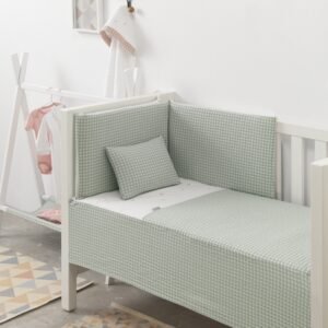 Textil cuna completo Edredon chichonera almohada 51