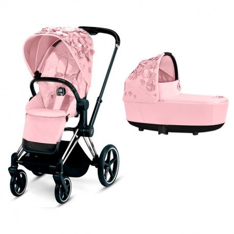 Cochecito cybex priam 4 simply flowers - Imagen 3