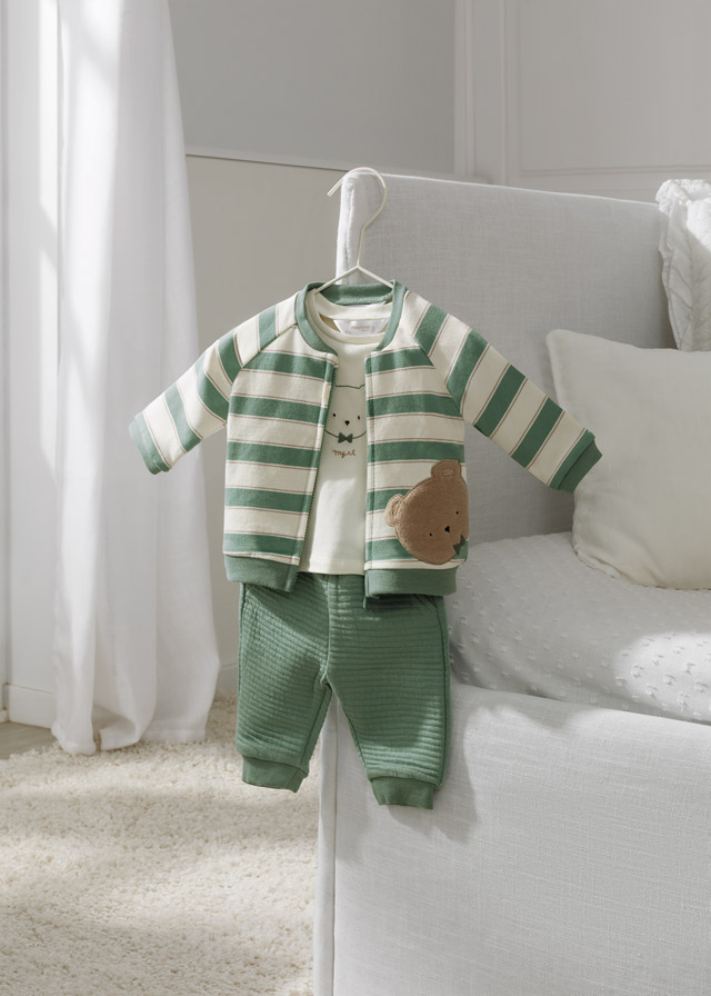 Chándal 3 piezas para recién nacido ECOFRIENDS