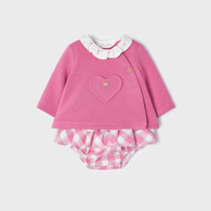 Conjunto 2 piezas de algodón recién nacida Camelia