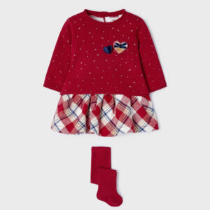 Conjunto falda 3 piezas Muerdago Niña