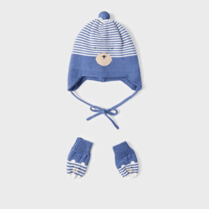 Conjunto gorro y manopla Infinity NB ECOFRIENDS