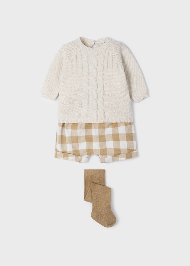 Conjunto pantalón corto y leotardo Milk Vig ECOFRIENDS 2